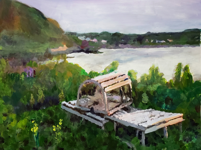 Lobster Trap in Cape Breton